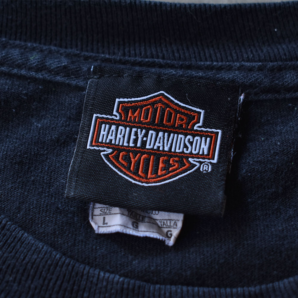 Y2K Harley-Davidson/ハーレー・ダビッドソン 両面プリント Tシャツ 230418