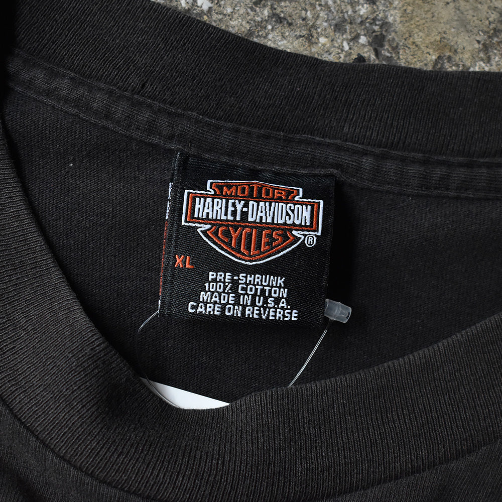 Y2K Harley-Davidson/ハーレー・ダビッドソン Pocket Long sleeve Tee USA製 220816H
