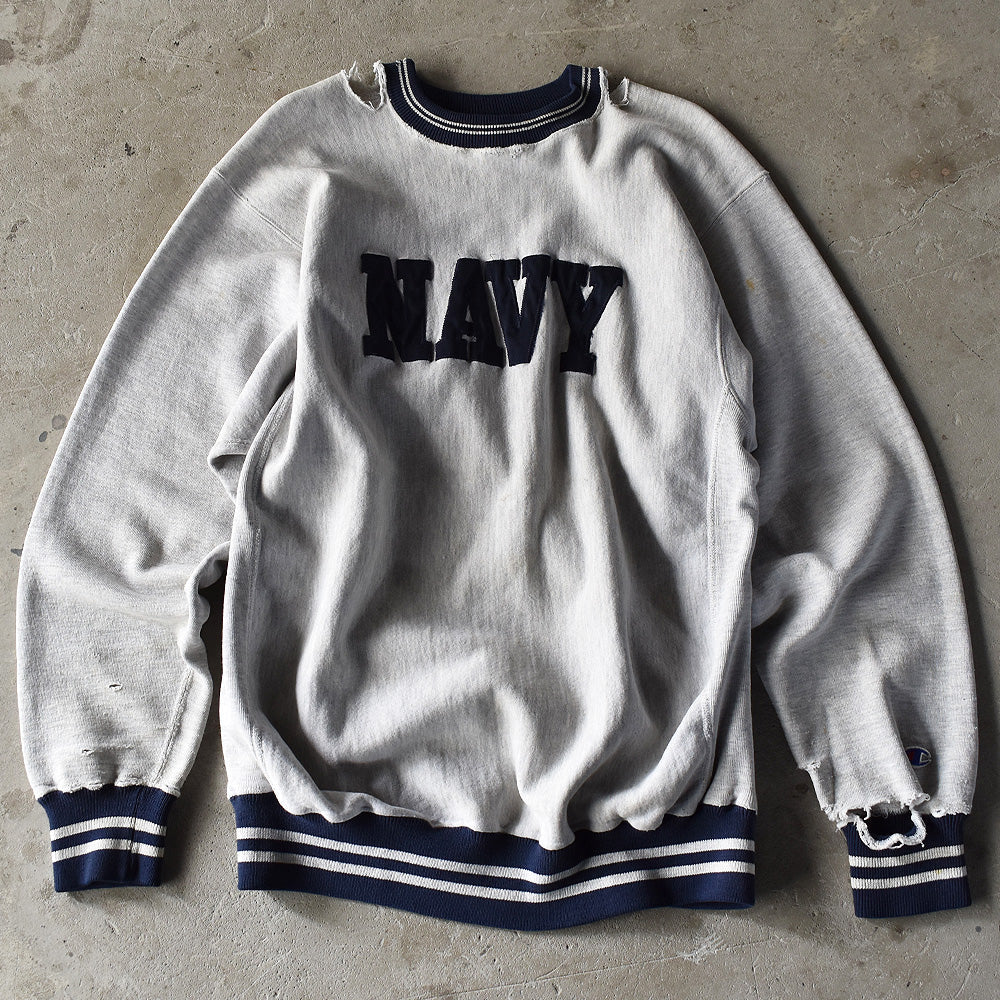 90's Champion “U.S.NAVY” リバースウィーブ スウェット USA製 220516H