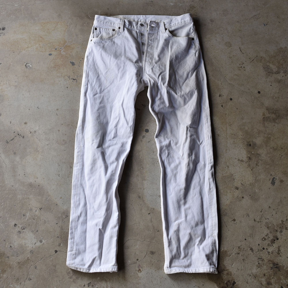 90’s Levi's 501 ホワイトデニムパンツ USA製 230311H