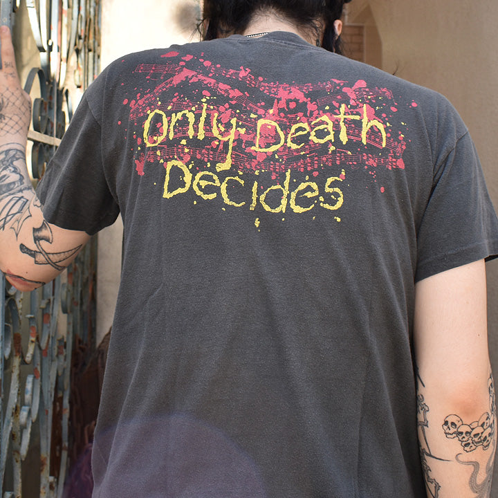 90's　EXODUS/エクソダス　"Only Death Decides" Tシャツ　コピーライト入り　 210721