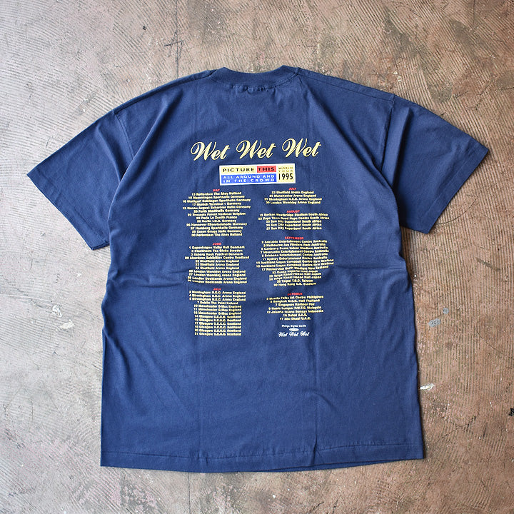 90's Wet Wet Wet "Picture This" ワールドツアー ロック Tシャツ 210721H