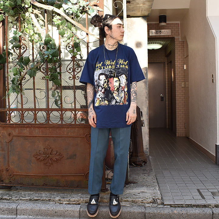 90's Wet Wet Wet "Picture This" ワールドツアー ロック Tシャツ 210721H