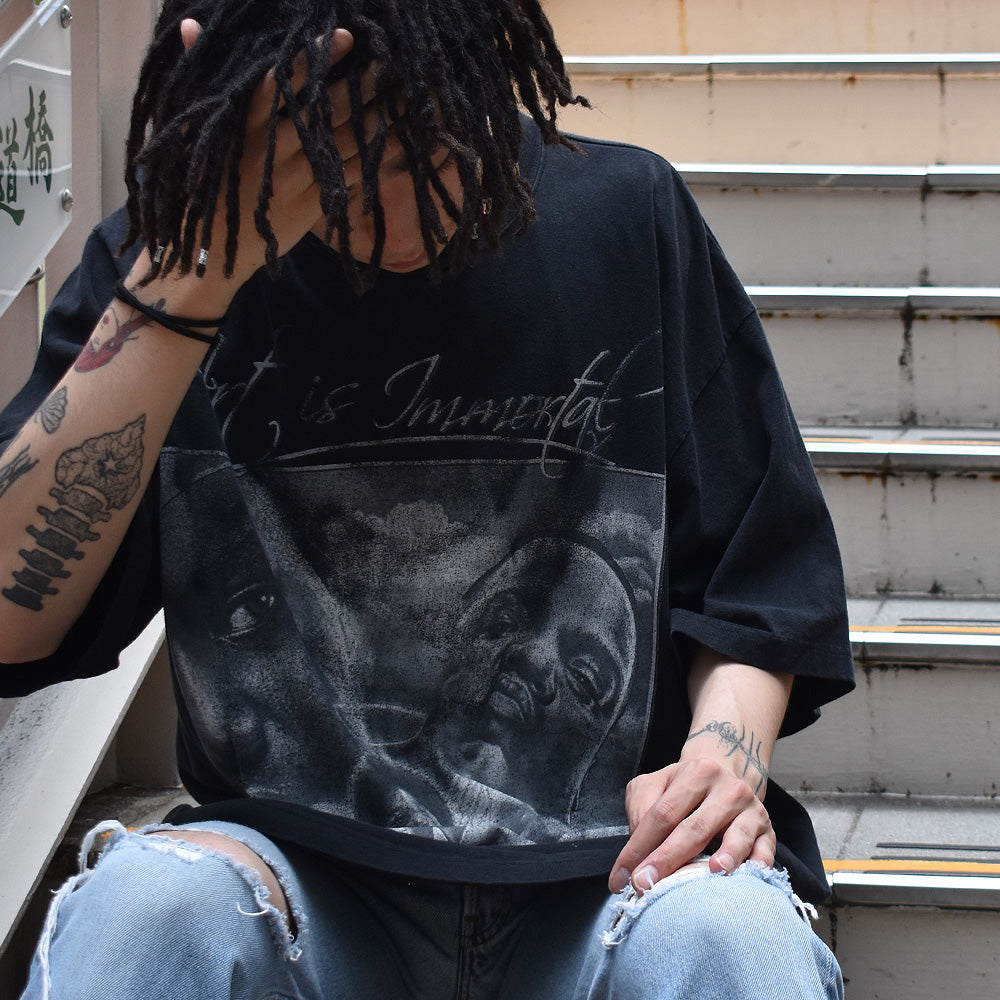 90's~ The Notorious B.I.G./ノトーリアス・B.I.G. "Ready To Die" Rap Tee 220604H