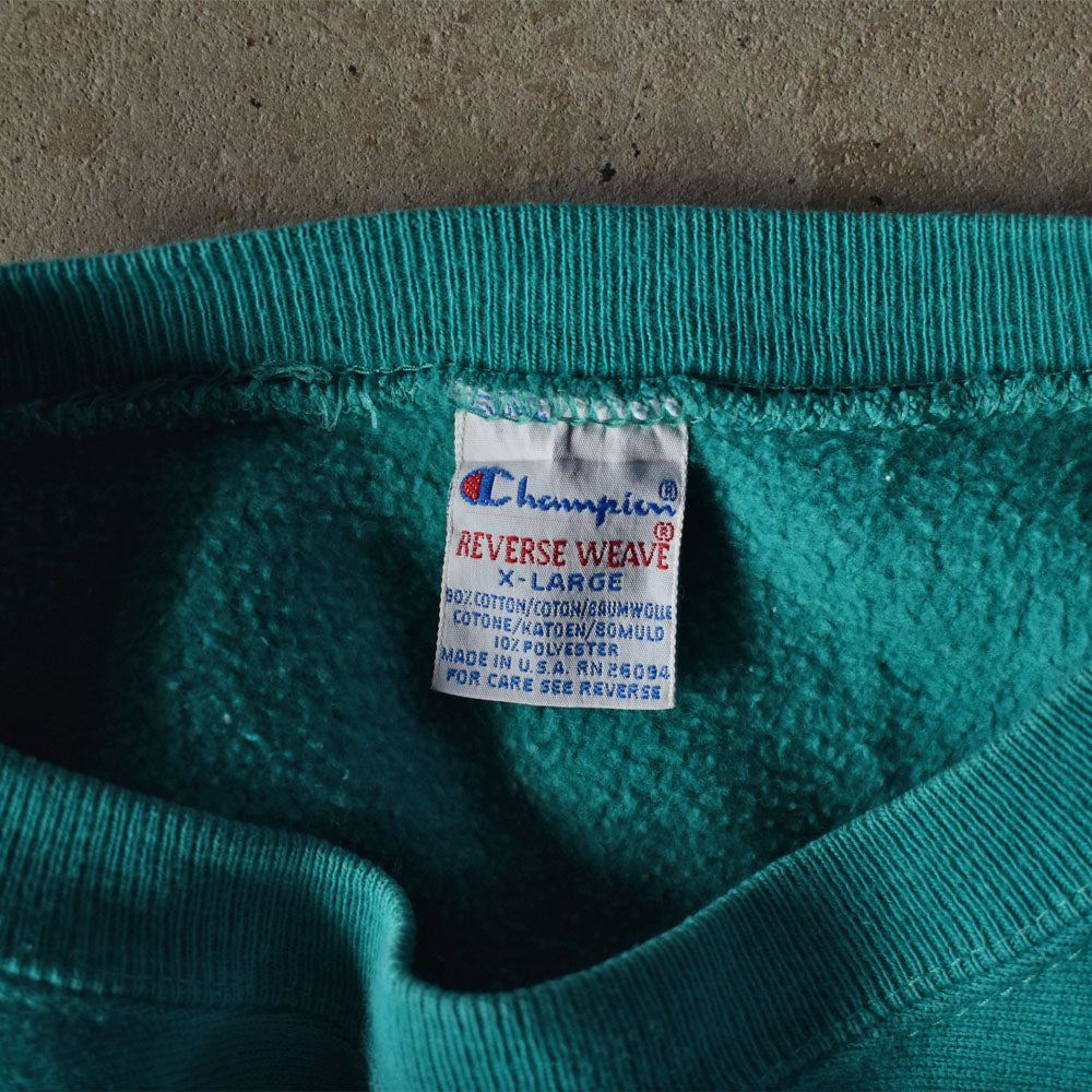 90's Champion/チャンピオン "Edgewood College" 刺繍 RWスウェット USA製 230217