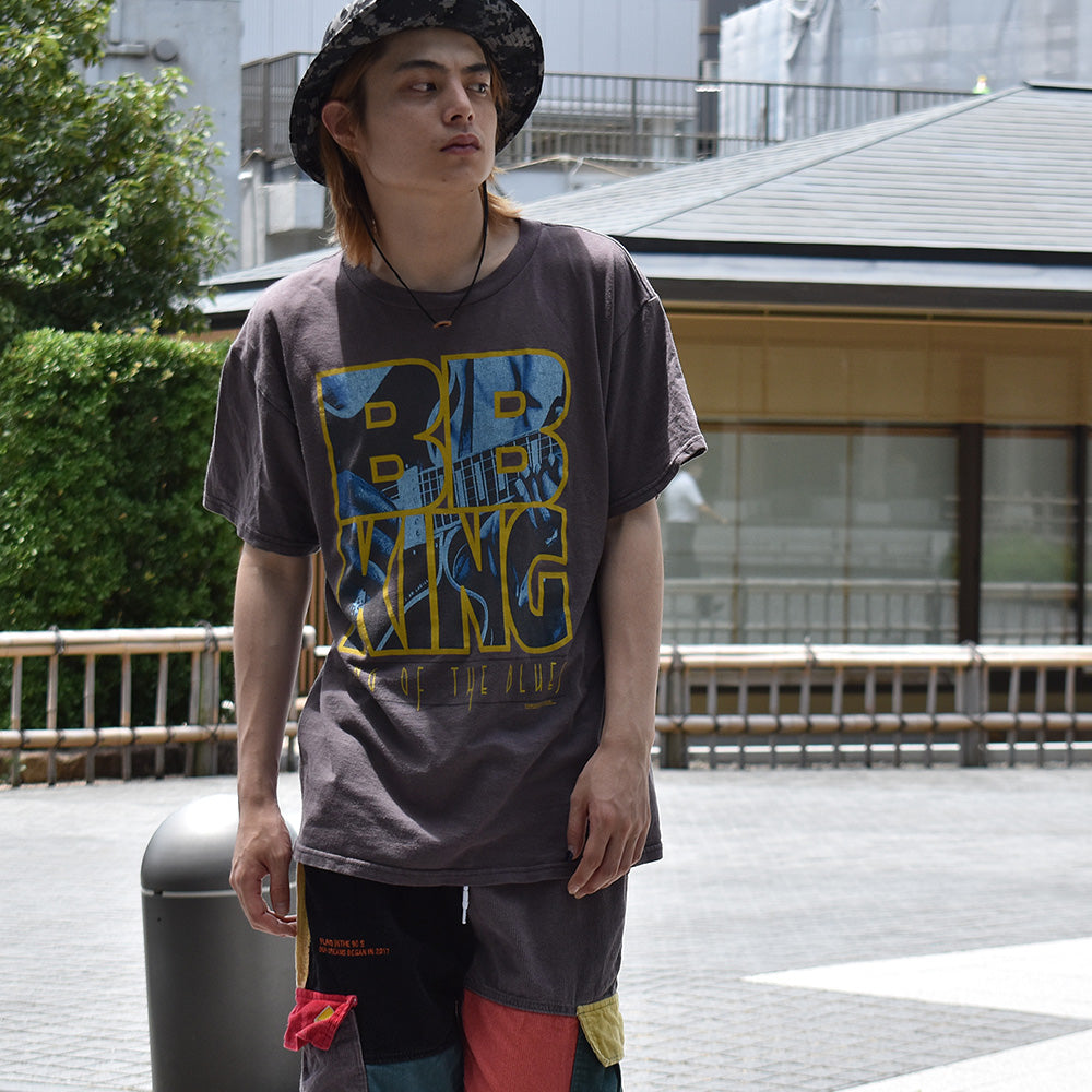 90's B.B. King "King Of The Blues 1999 Tour" ロック Tシャツ 220722H