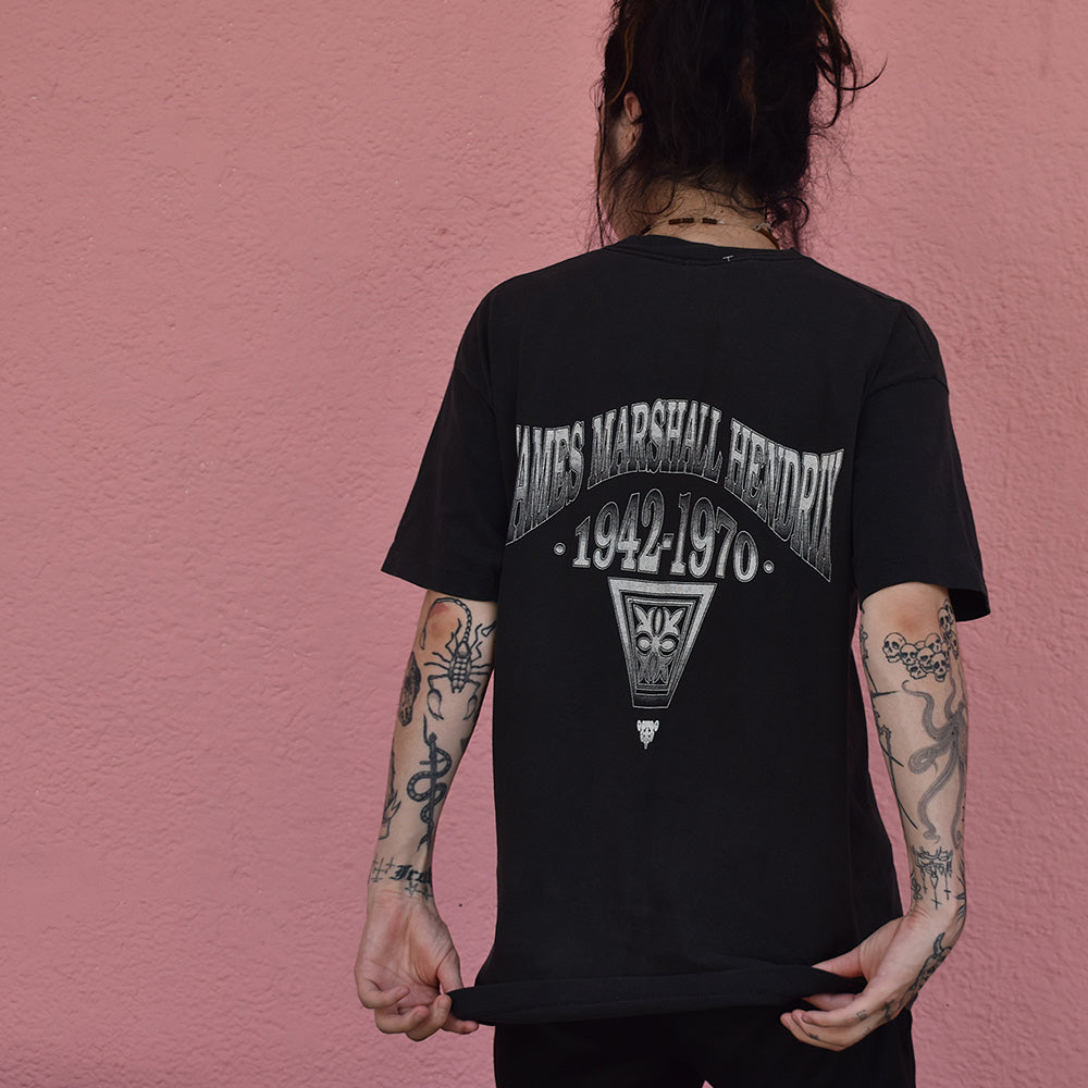 90's Jimi Hendrix/ジミ・ヘンドリックス 追悼フォトTee 220804H