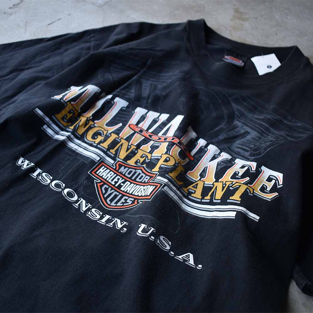 90's Harley-Davidson/ハーレー・ダビッドソン logo Tee USA製 220829