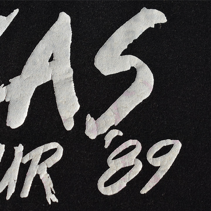 80's U.K.SUBS "TEXAS RADIO TOUR 89" ロック Tシャツ 210818