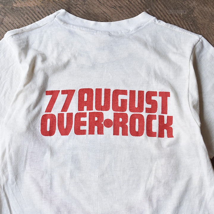 70's Ted Nugent "77 TNT TOUR" ロック Tシャツ 210818