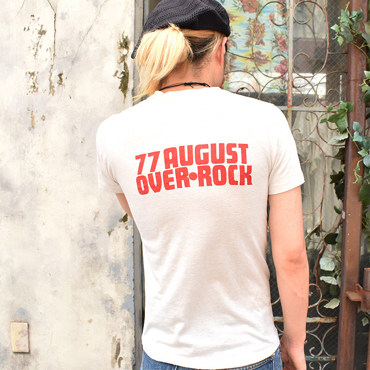 70's Ted Nugent "77 TNT TOUR" ロック Tシャツ 210818