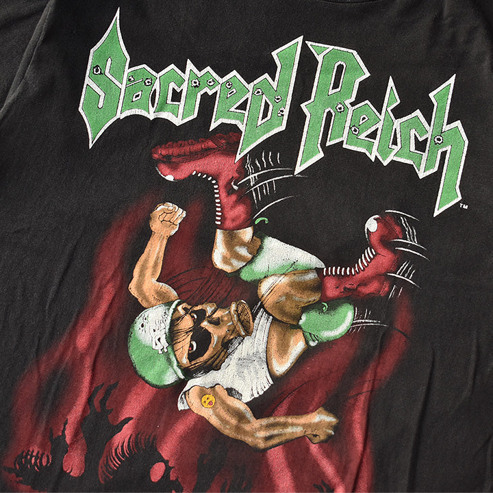 90's Sacred Reich "Love...Hate" ワールドツアー ロック Tシャツ 210818