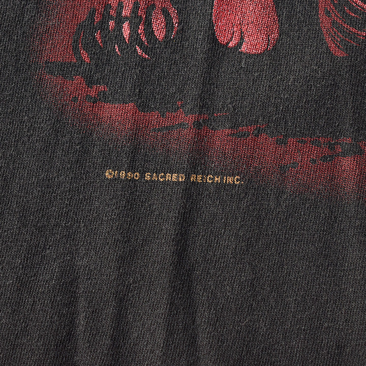 90's Sacred Reich "Love...Hate" ワールドツアー ロック Tシャツ 210818