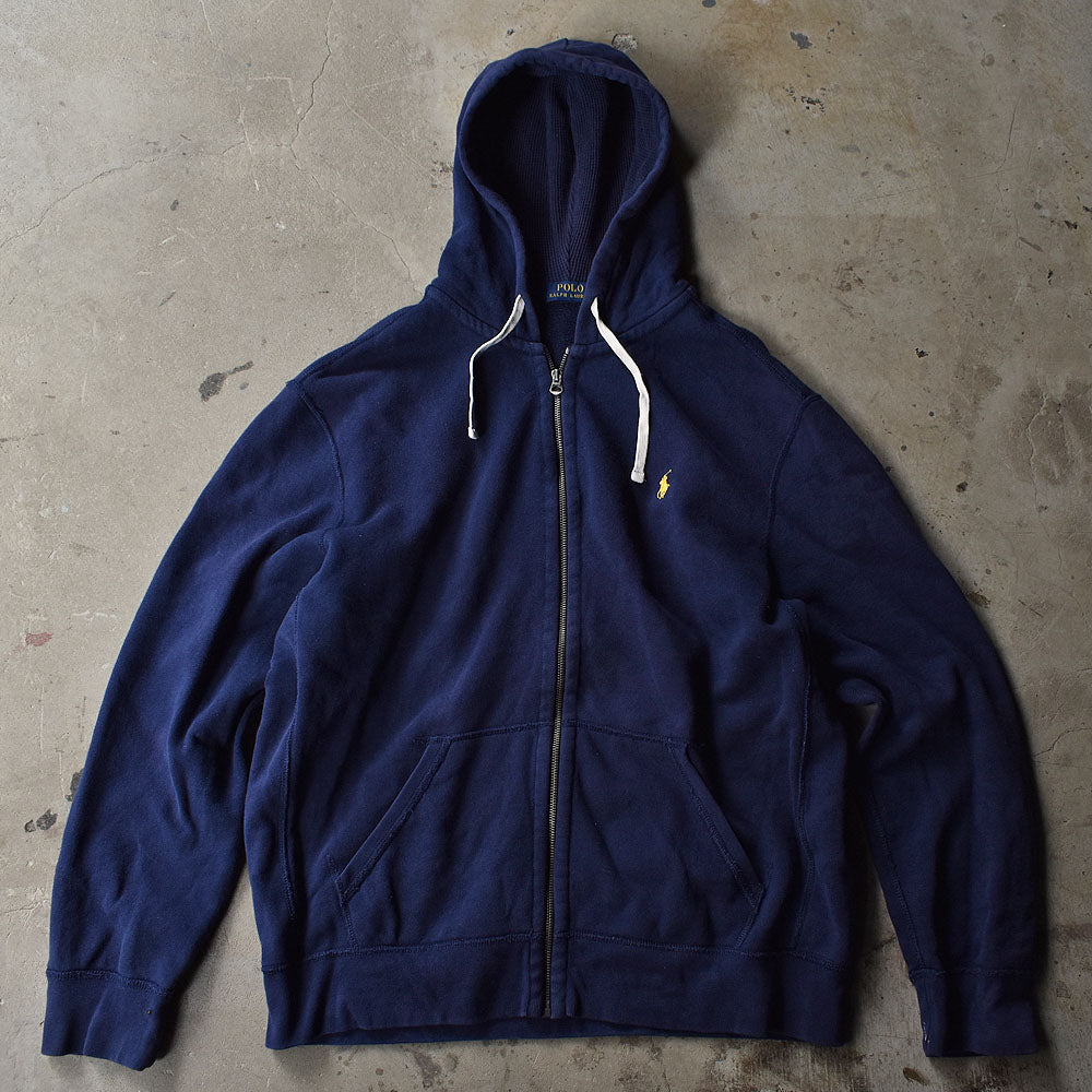 Polo Ralph Lauren/ポロ ラルフローレン NAVY フルジップパーカー 230306