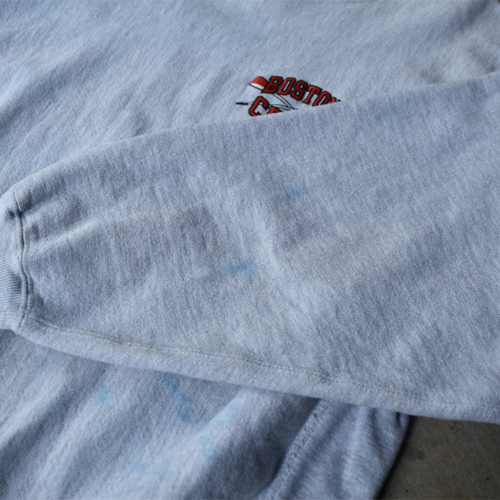 90's Champion/チャンピオン "BOSTON CREW" 両面プリント! RWスウェット 220821