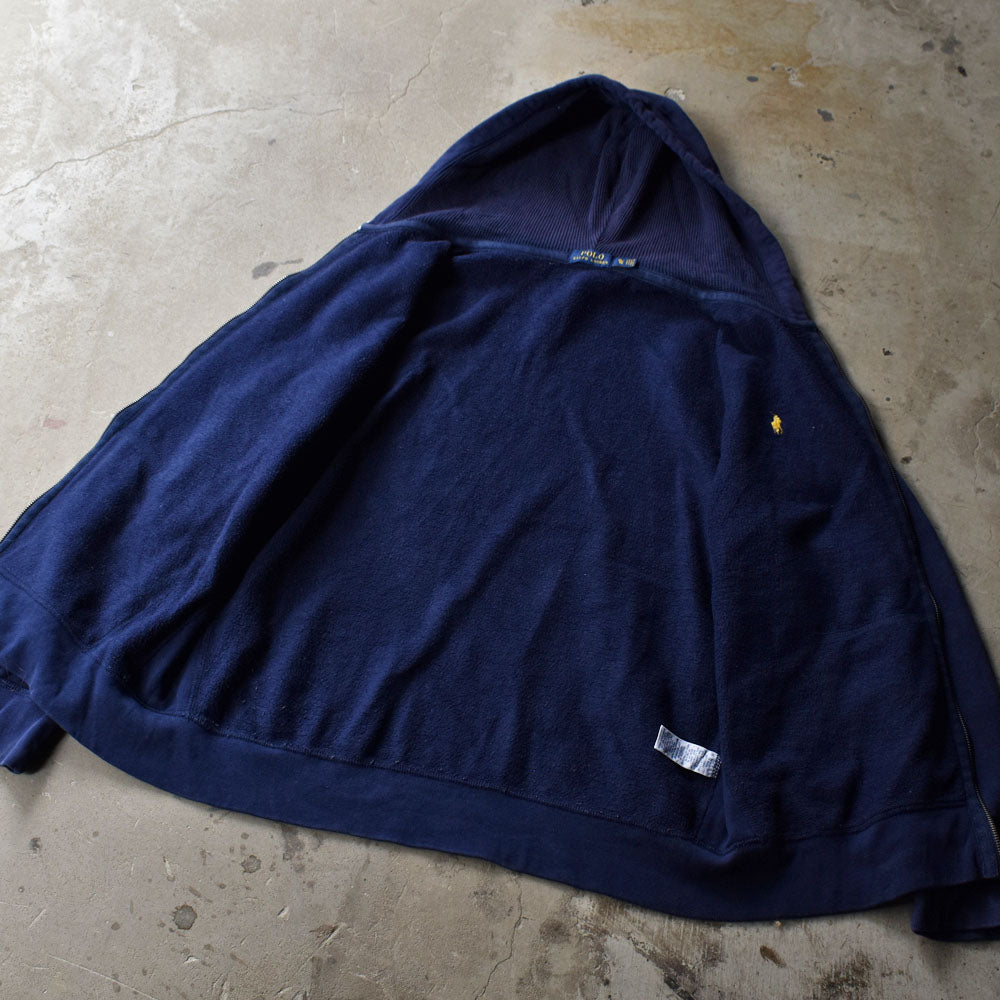 Polo Ralph Lauren/ポロ ラルフローレン NAVY フルジップパーカー 230306