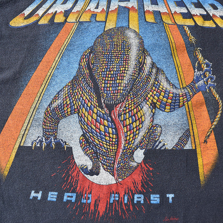 80's URIAH HEEP / ユーライア・ヒープ "TOUR 1983" Tシャツ USA製 210825