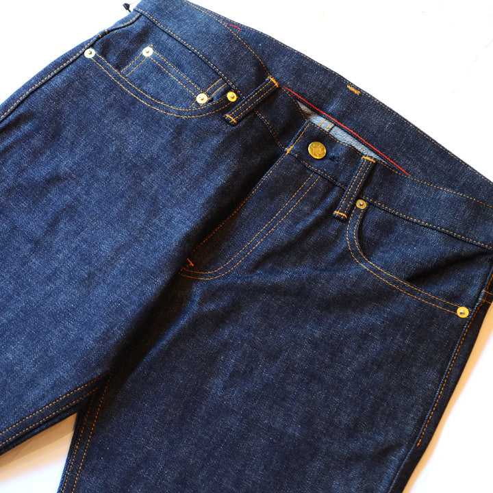 Hiroshima Denim スリムストレート indigo