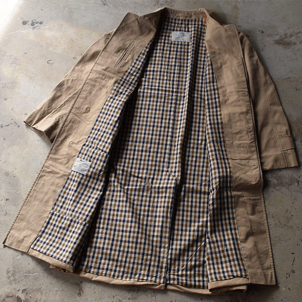 90’s Aquascutum クラブハウスチェックライナー ステンカラーコート 221027