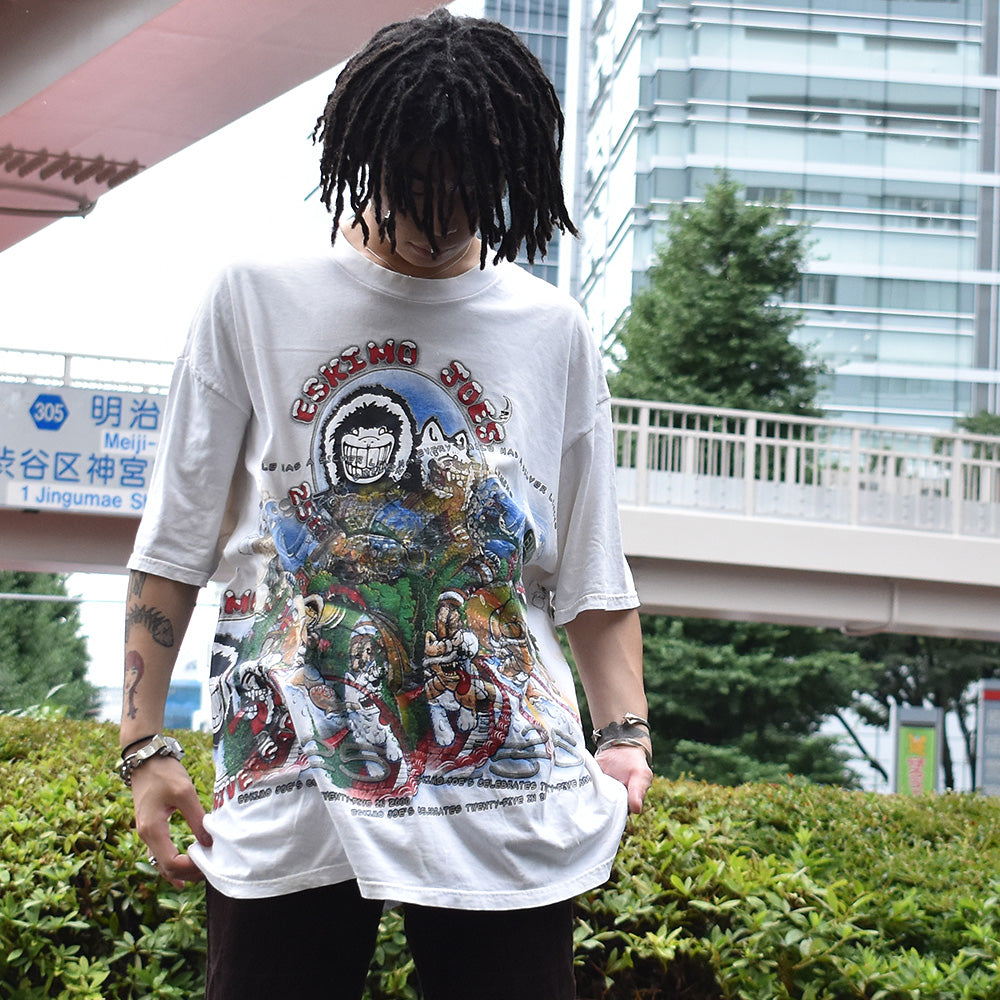 Y2K "Eskimo Joe's" テストプリント! Tシャツ 220717H