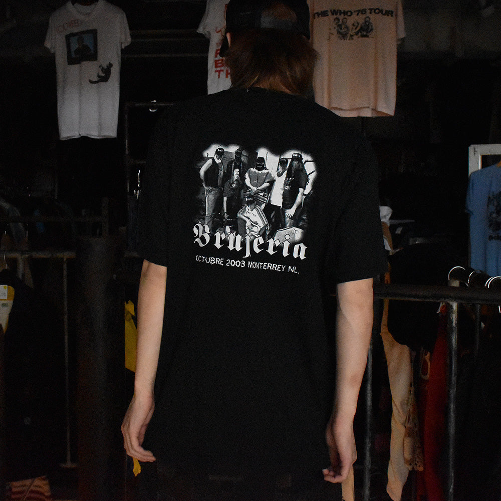 Y2K Asesino "Corridos De Muerte" Brujeria Tシャツ 230216H