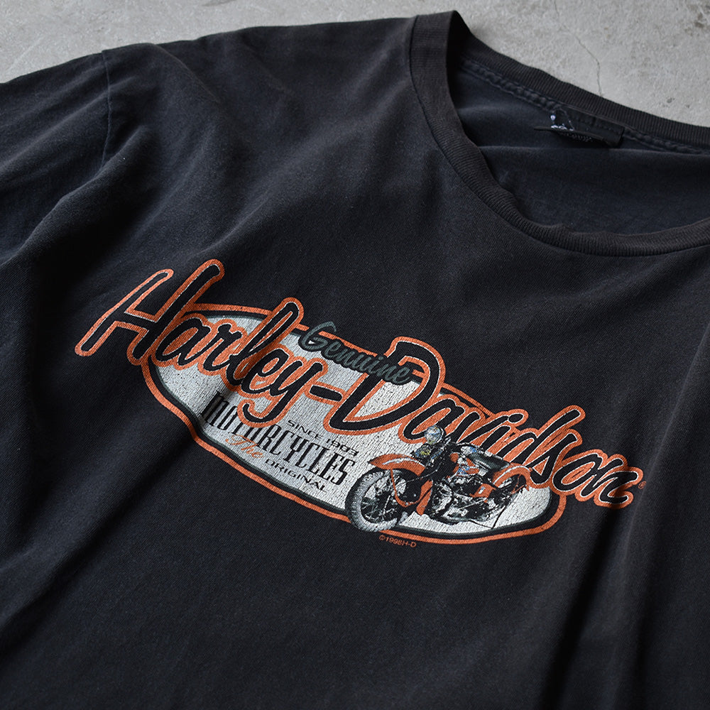 Y2K　Harley Davidson/ハーレー・ダビッドソン logo Tee　USA製　220711