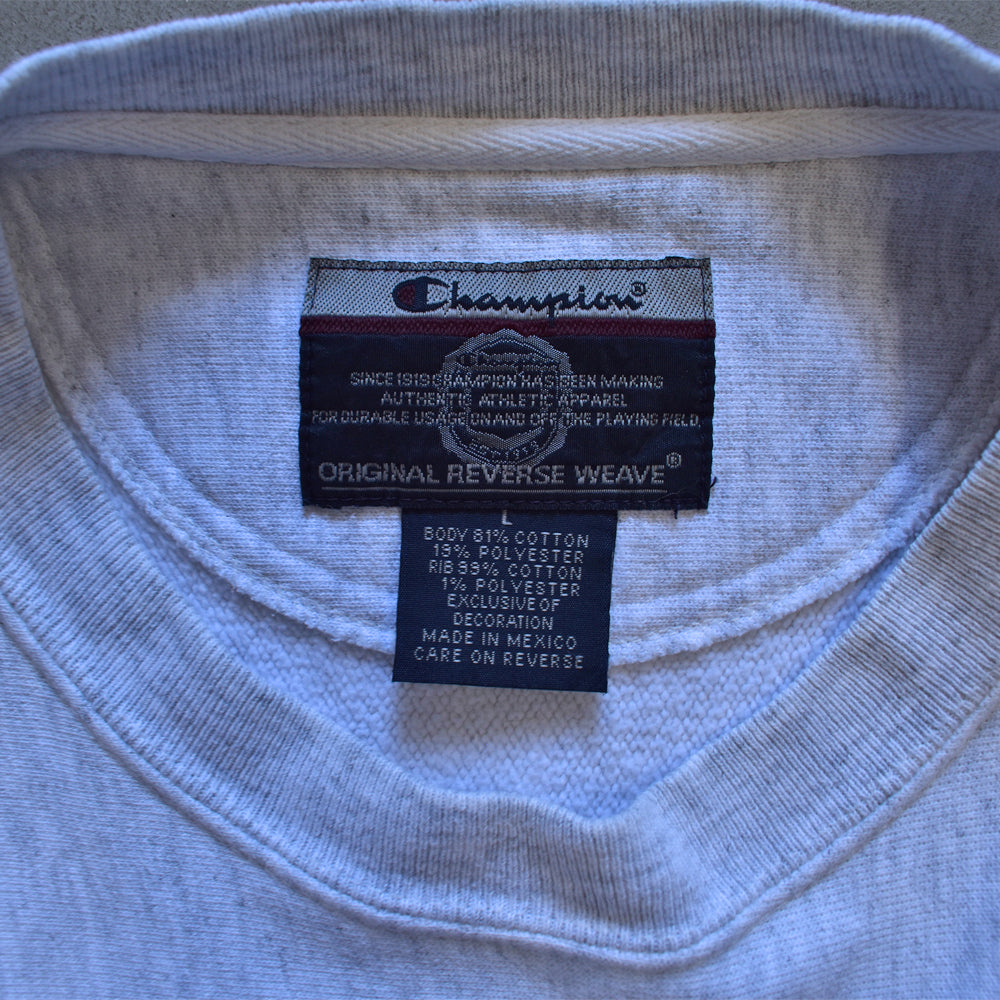 Y2K Champion/チャンピオン “College of Charleston” 2段プリント RWスウェット 221128