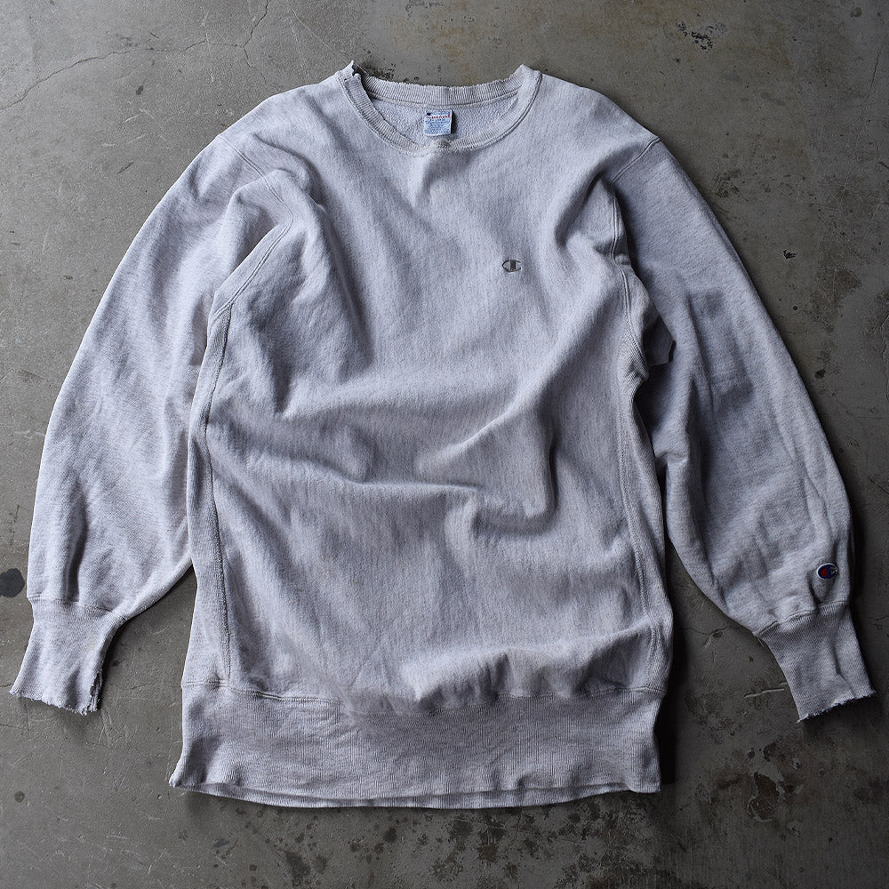 90’s Champion 目つき GRAY RWスウェット 221105