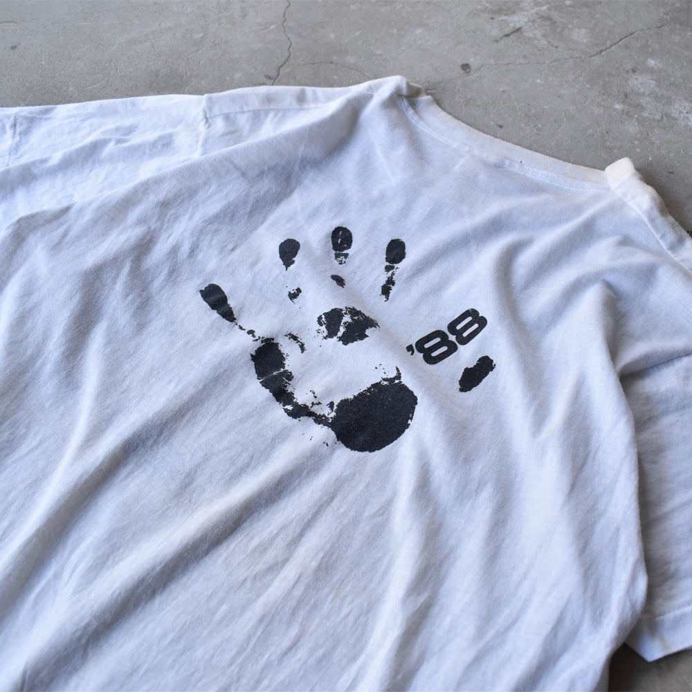 80’s BUMPER TO BUMPER ハンドプリント Tee 220522