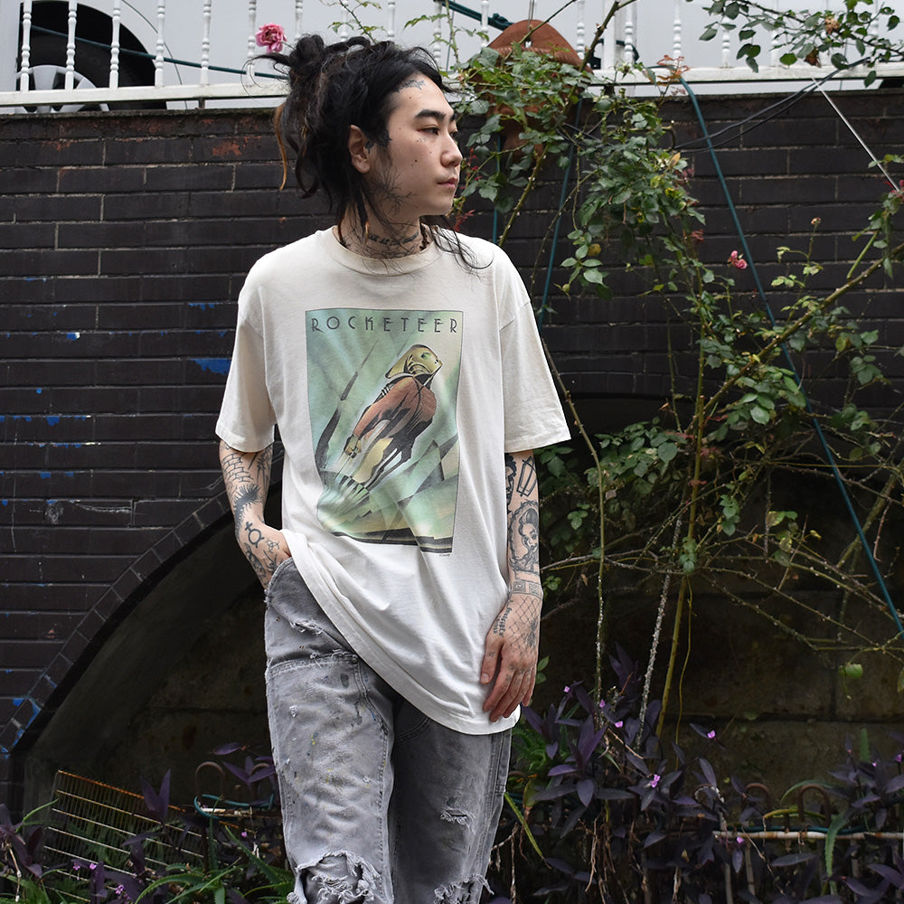 90's Disney/ディズニー “The Rocketeer/ロケッティア” Tee USA製 220619H