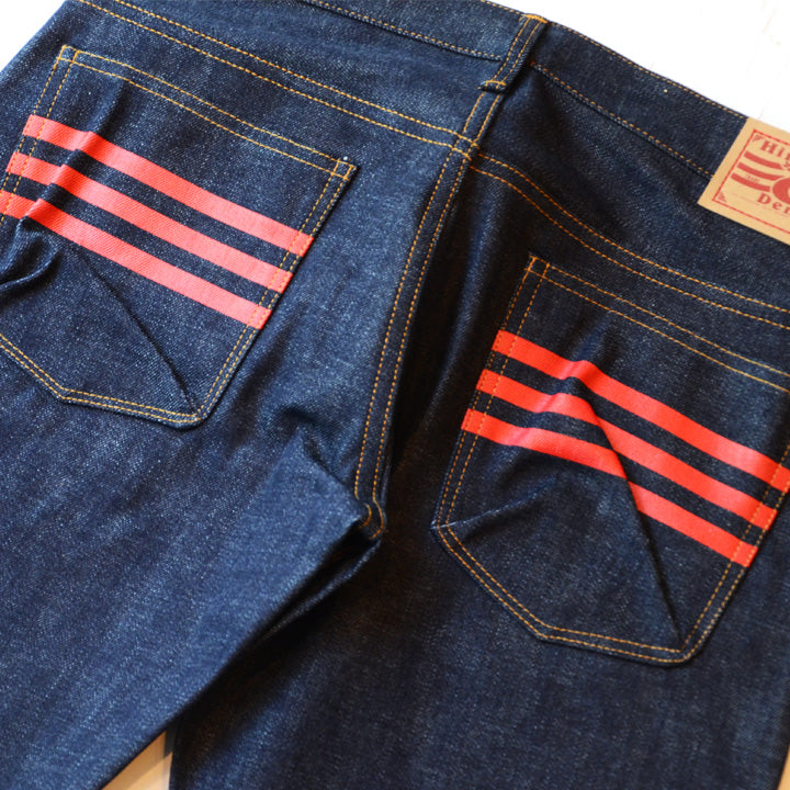 Hiroshima Denim スリムストレート indigo