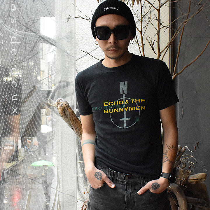 80's Echo&The Bunnymen "Porcupine" ロック Tシャツ 211109H