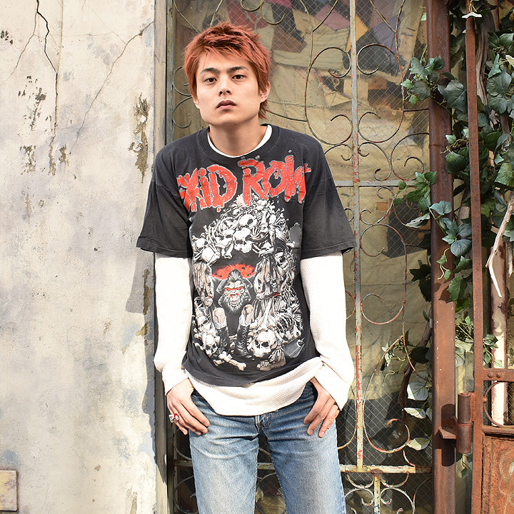 90's　SKID ROW/スキッド・ロウ　"SLAVE TO THE GRIND" Tシャツ　コピーライト入り　 211229