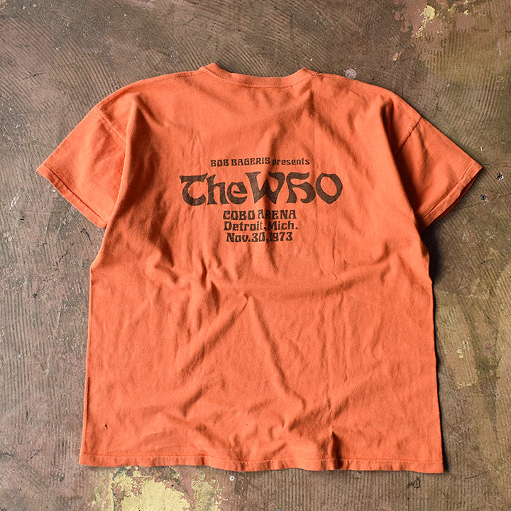70's The Who "Fallout Shelter" ロック Tシャツ 220105H