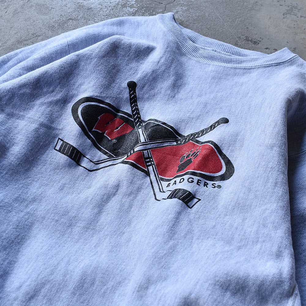 90's Champion/チャンピオン “BADGERS” RWスウェット 230124