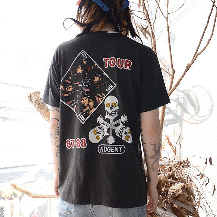 80's KISS/キッス CRAZY NIGHTS "力" ツアーTシャツ