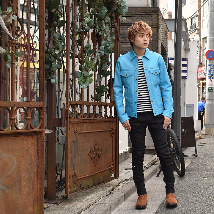 blackmeans Gジャンタイプ レザージャケット 945-76TJ84-5