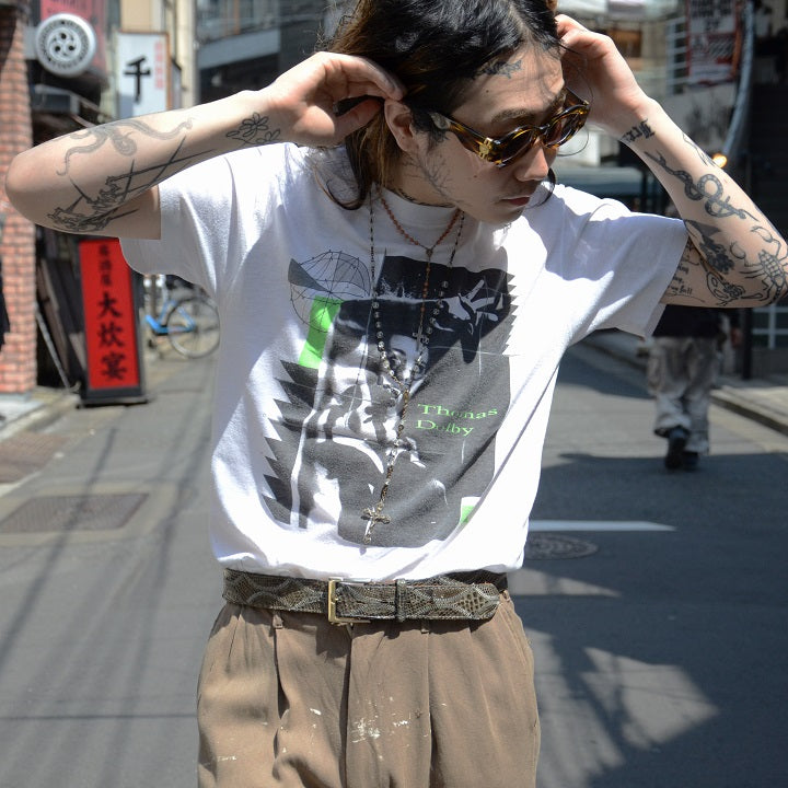 80‘s THOMAS DOLBY "Blinded By Science”Tシャツ