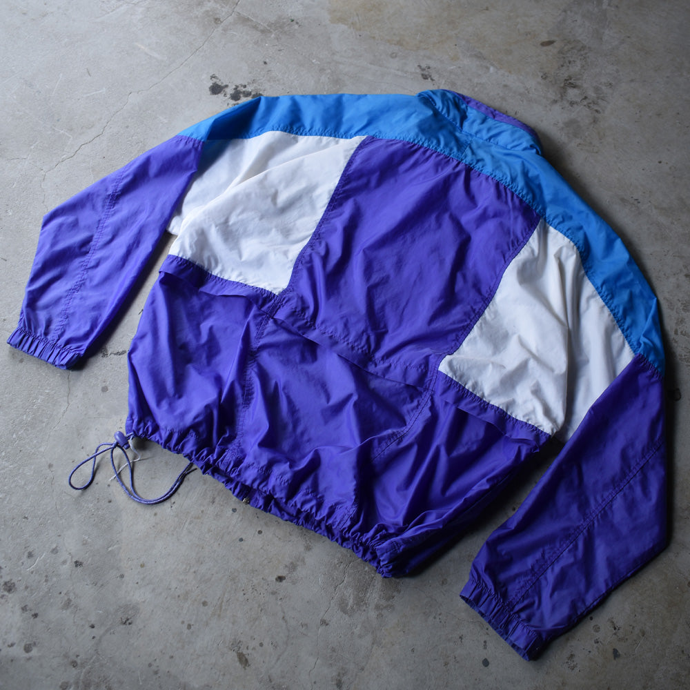 80’s NIKE シルバータグ!刺繍ロゴ ナイロンジャケット 220920