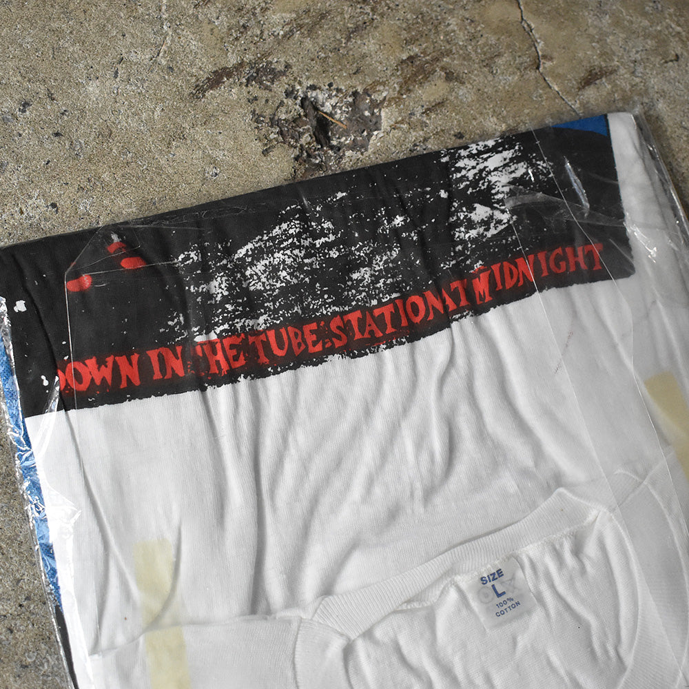 80's 未開封デッドストック! The Jam "Down in the Tube Station at Midnight" ロック Tシャツ Euro製 230131H