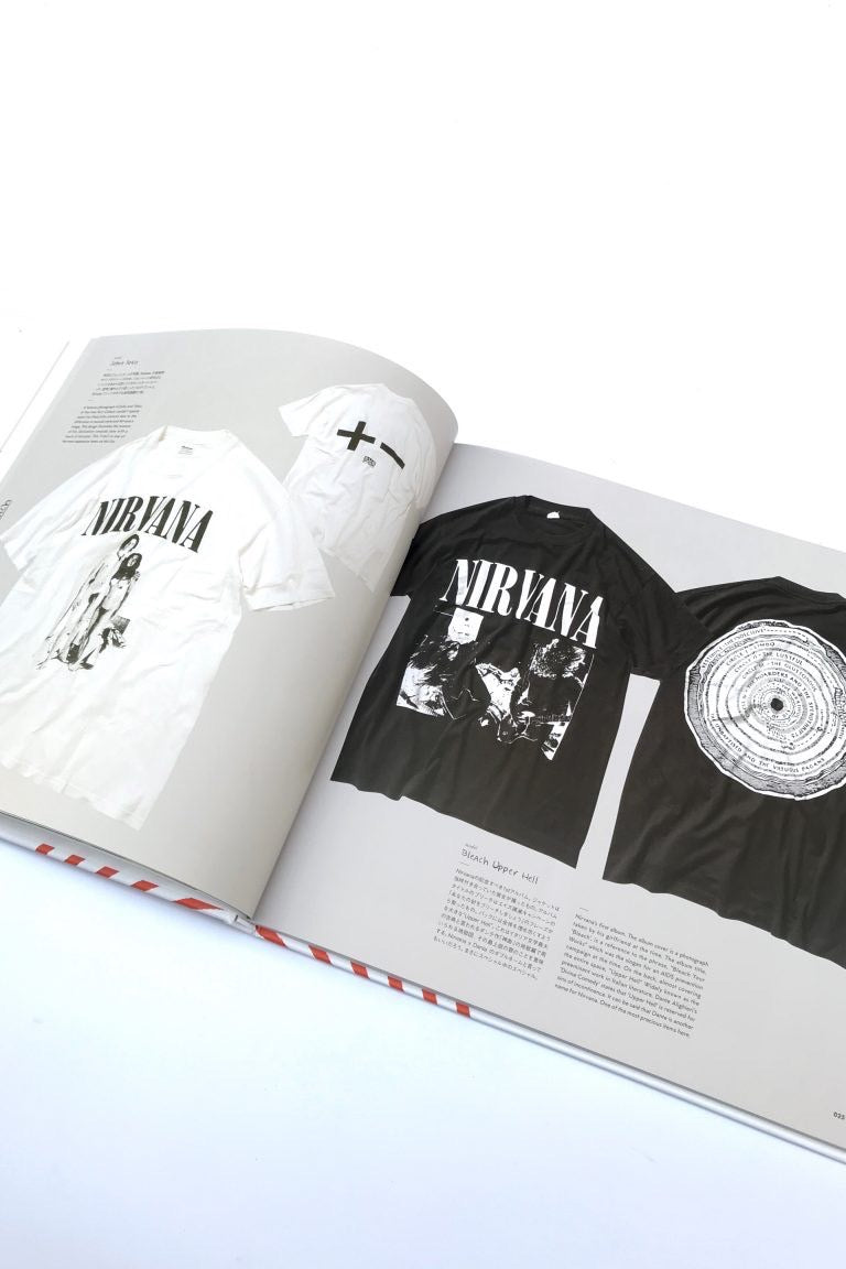 NIRVANA VINTAGE T-SHIRT BOOK ‬  「HELLOH？」 ”SOFTCOVER EDITION” 　220910