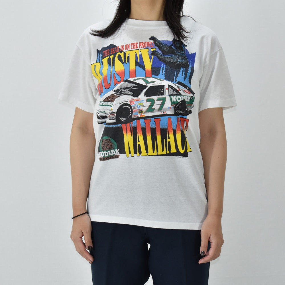 80’s ”RUSTY WALLACE/ラスティーウォレス” Tee 220516