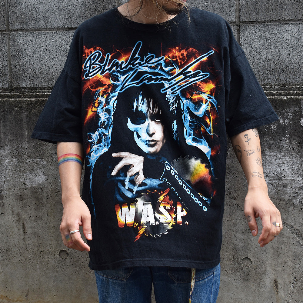 Y2K W.A.S.P. “Blackie Lawless” Tシャツ 220823H