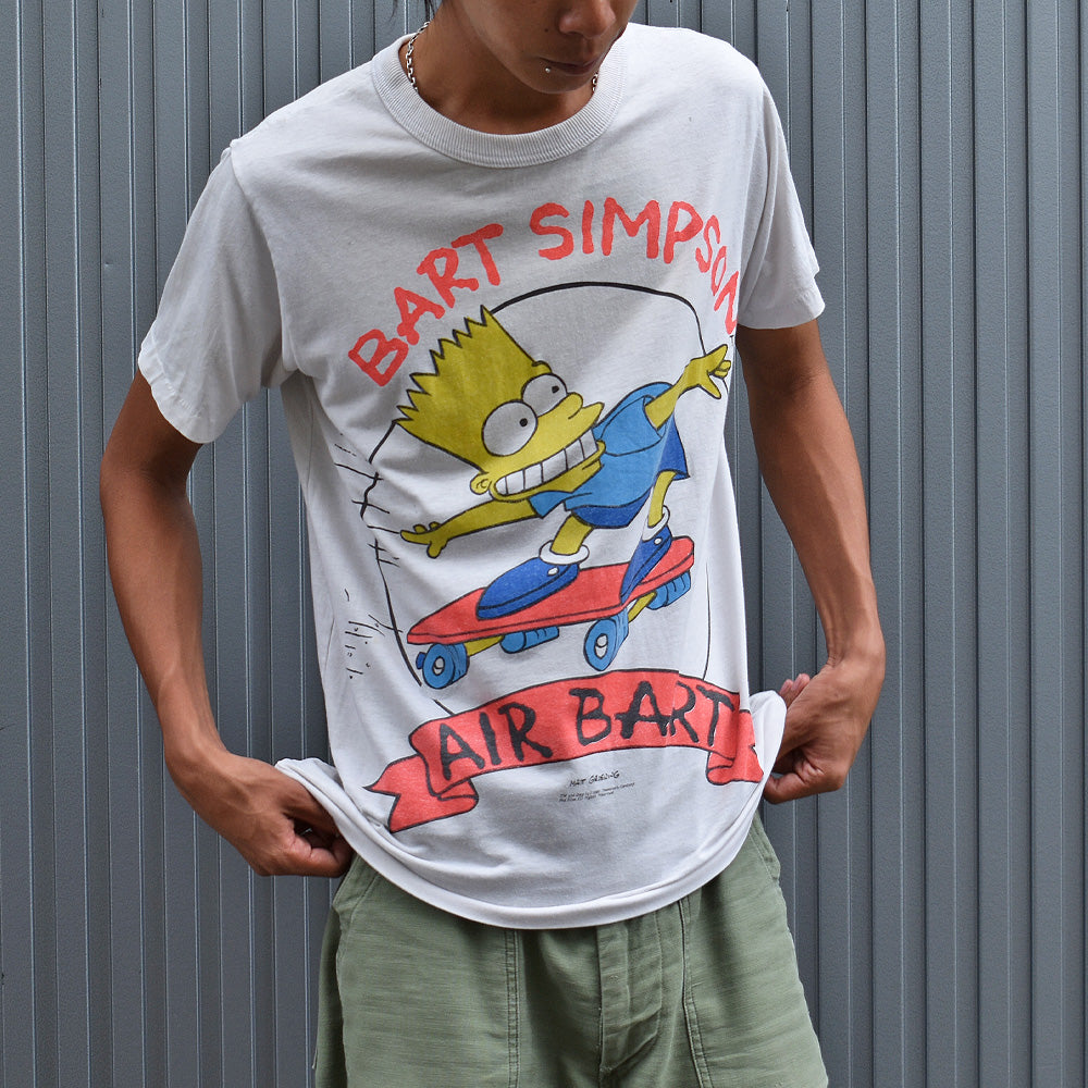 90’s The Simpsons “AIR BART” キャラクター Tシャツ 250513