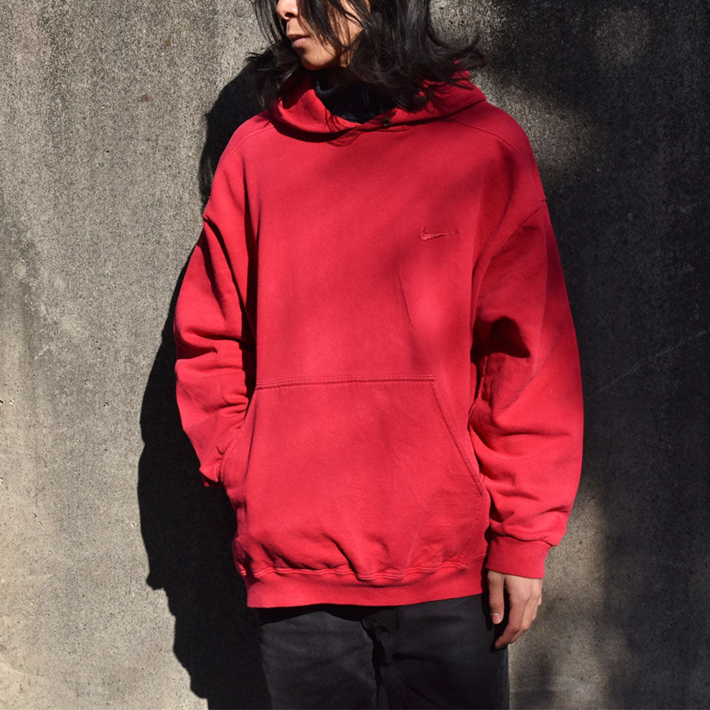 90’s NIKE swoosh ロゴ刺繍 パーカー 250411