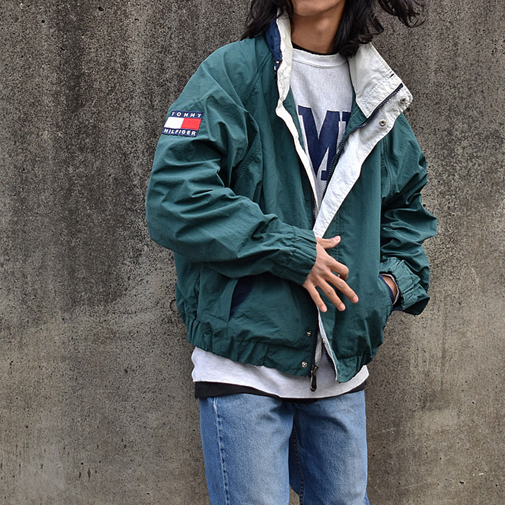 90's TOMMY HILFIGER/トミー ヒルフィガー セーリング ナイロン