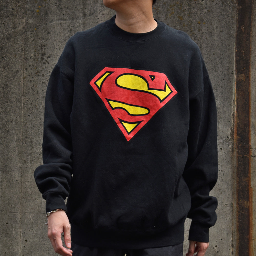 90’s DC comics “Superman” コミック ムービー スウェット USA製 250320H