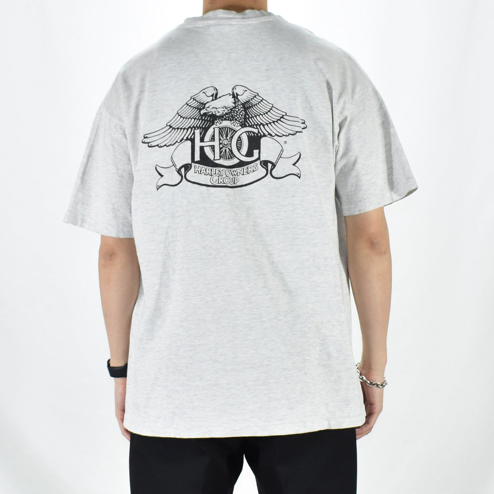 90’s Harley-Davidson “HG” 両面プリント Tシャツ USA製 220501
