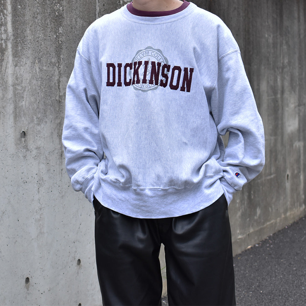 Y2K Champion/チャンピオン "DICKINSON" RWスウェット 230407