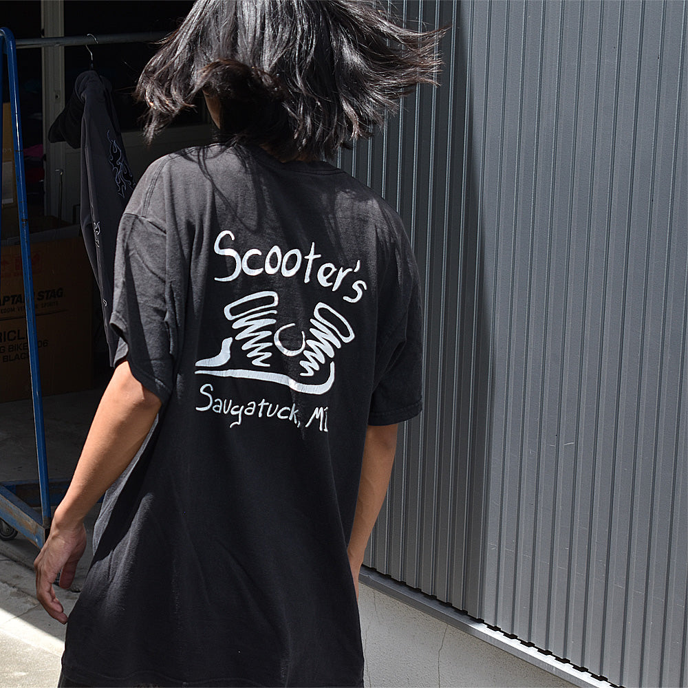 90's Harley-Davidson “Scooter's” バイク Tシャツ USA製 220812H